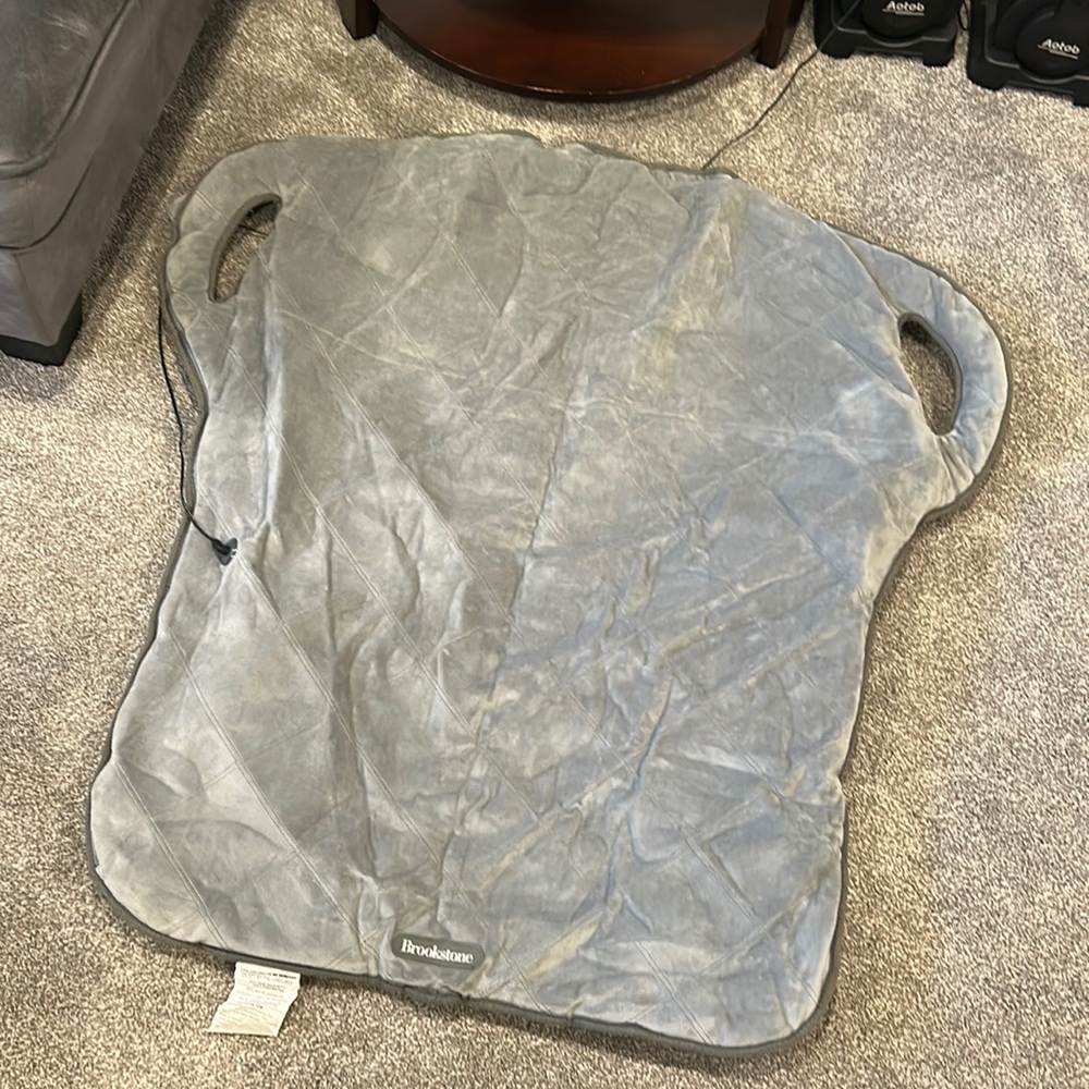 Brookstone weighted blanket with massage